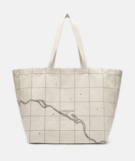 Liebeskind Herren Canvas Shopper L - Creme Liebeskind Herren Canvas Shopper L - Creme